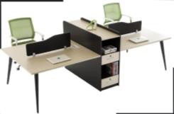 4-person workstation 280 × 120 cm