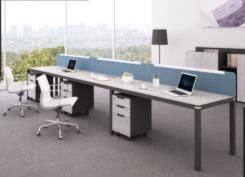 3-person wall workstation 360 × 60 cm
